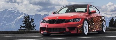 3er BMW E92 mit ap Gewindefahrwerk