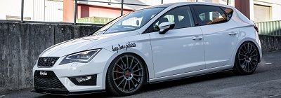 Seat Leon 5F mit ap Gewindefahrwerk