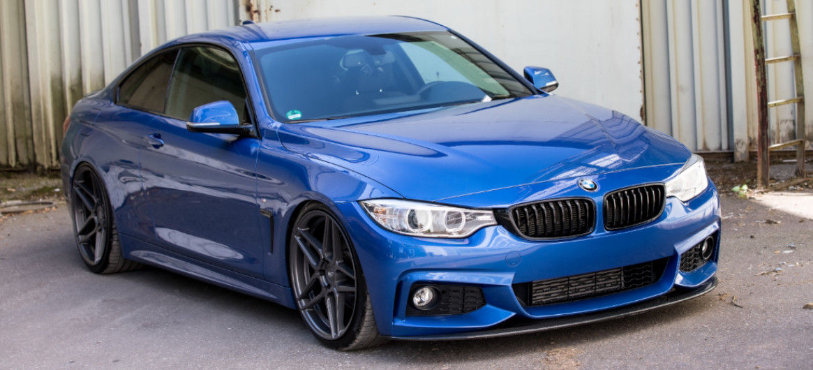 BMW 428i (F32) mit ap Gewindefahrwerk
