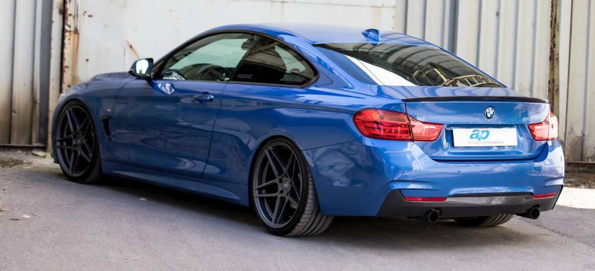 Einfach mehr M - ap Gewindefahrwerk im BMW 4er
