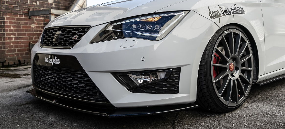 Seat Leon 5F mit ap Gewindefahrwerk